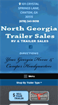 Mobile Screenshot of northgeorgiatrailers.com